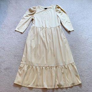 Who What Wear Cream Dress, never worn